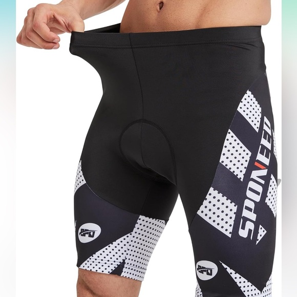 Men's Black Athletic Shorts - Picture 3 of 6